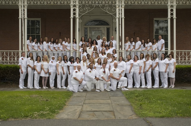 Image of graduating Nursing class